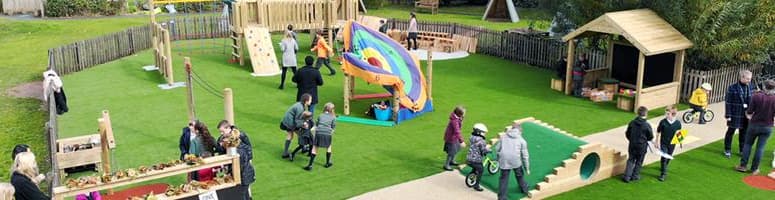 Kelsall Primary's EYFS Outdoor Play Environment